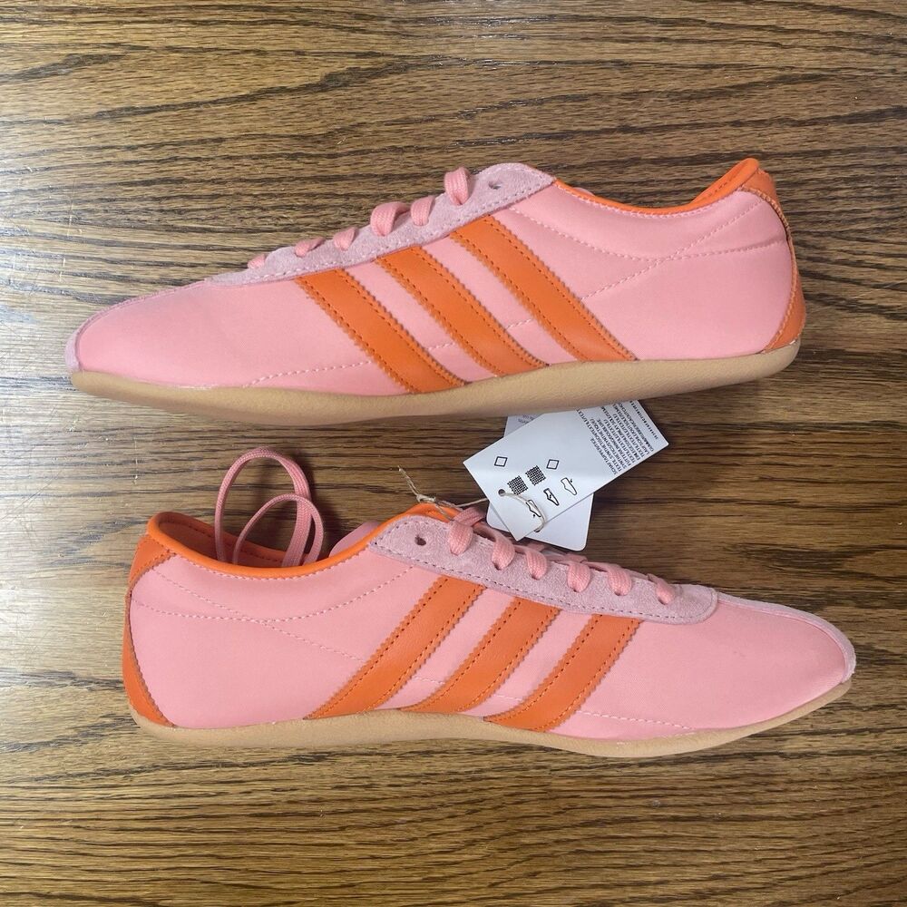 Adidas Women's Tokyo Originals Sizes Semi Pink Spark Orange Shoes New - Picture 3 of 6